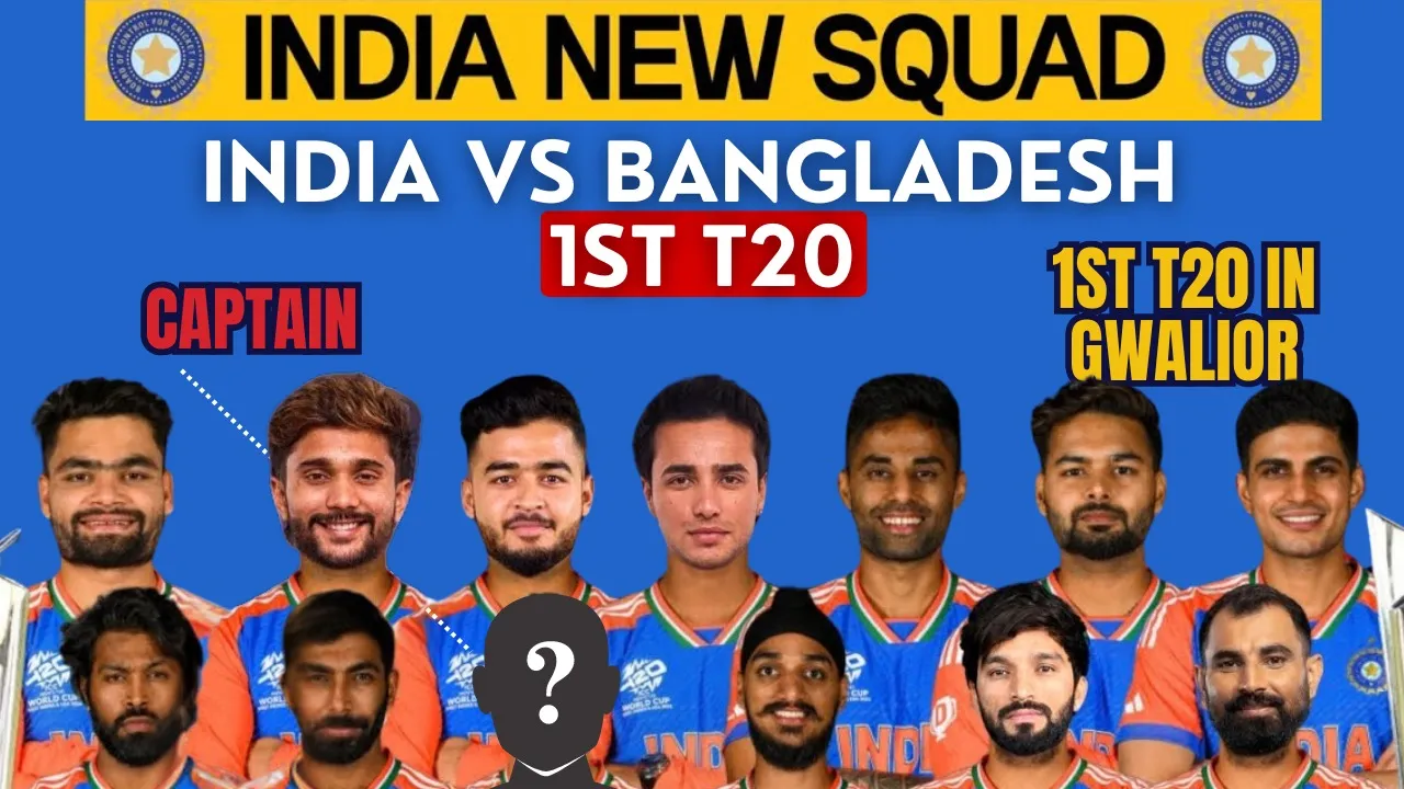 India Vs bangladesh T20I Probable Squad 2024