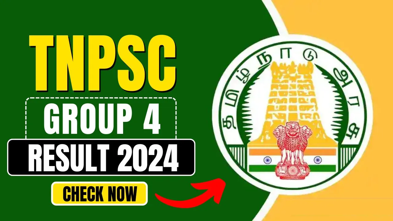 TNPSC Group 4 Result 2024