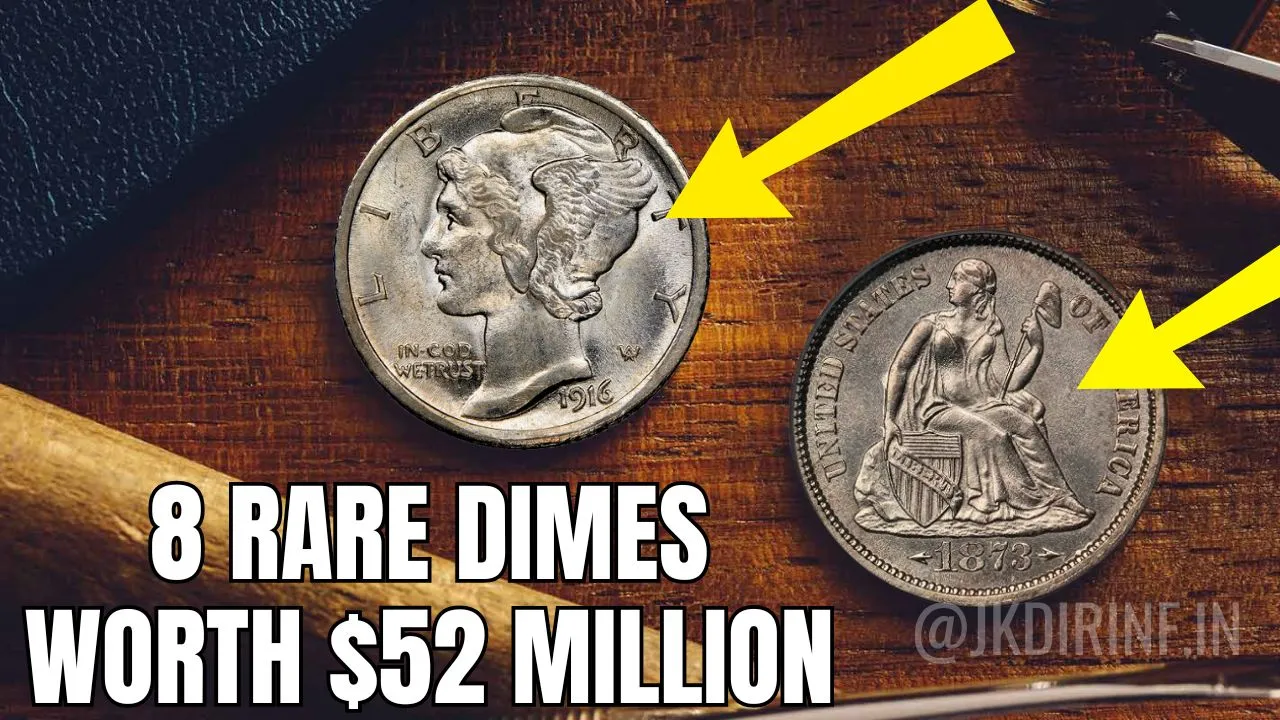8 Rare Dimes