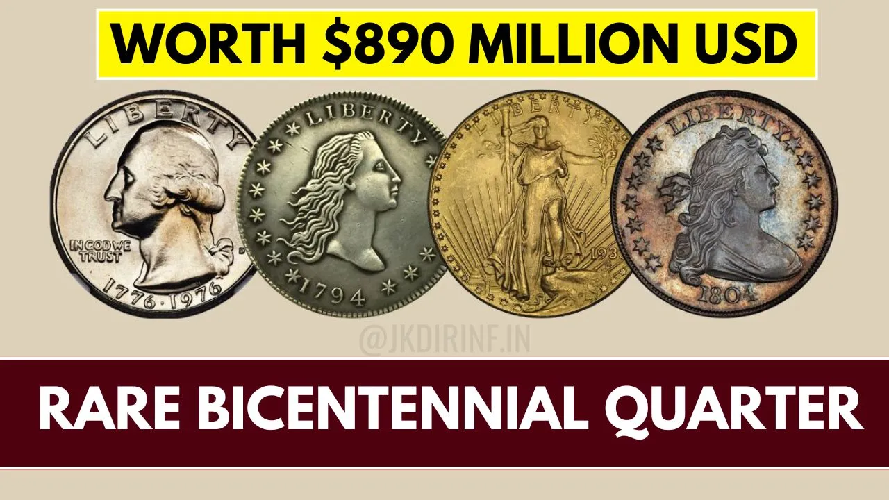 Rare Bicentennial Quarters Valued at Nearly $890 Million USD