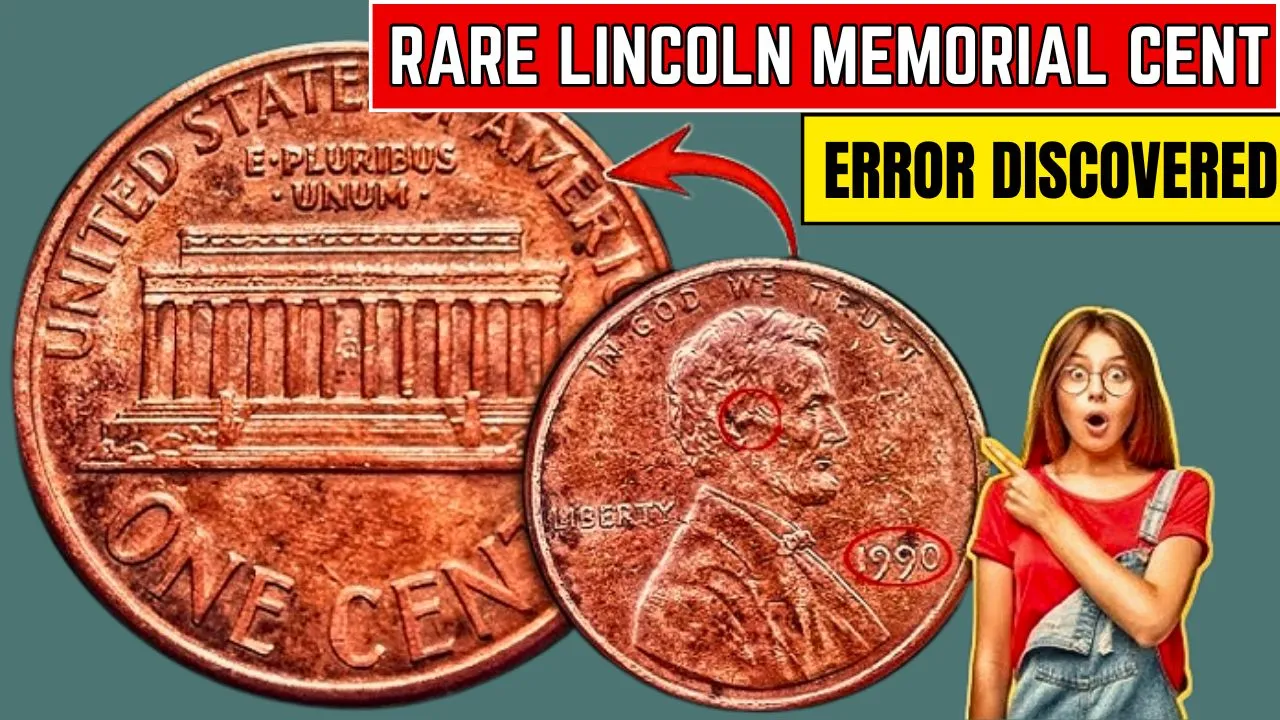 Rare Lincoln Memorial Cent Error Discovered