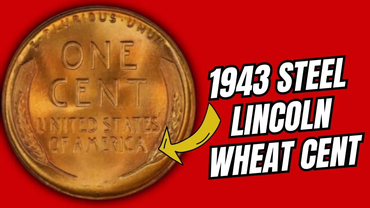 1943 Steel Lincoln Wheat Cent