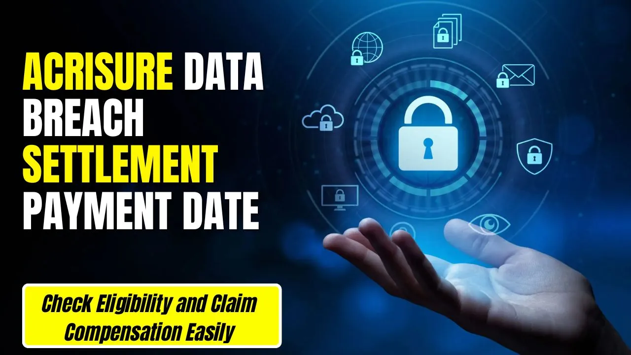 Acrisure Data Breach Settlement Payment Date