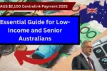 AUS $2,100 Centrelink Payment 2025