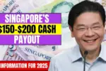 Singapore’s $150-$200 Cash Payout